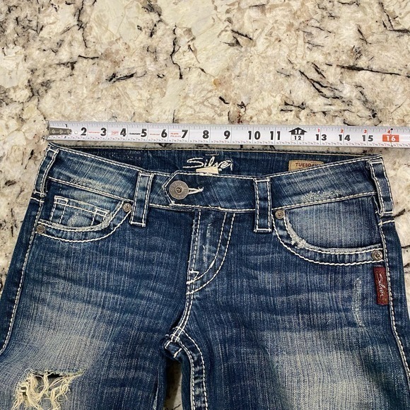Silver Tuesday Bootcut Women’s Jeans size 27 - Picture 6 of 11